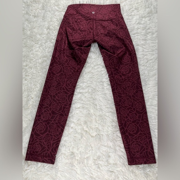 Lululemon | High Times Posey Rose Leggings - Picture 4 of 7